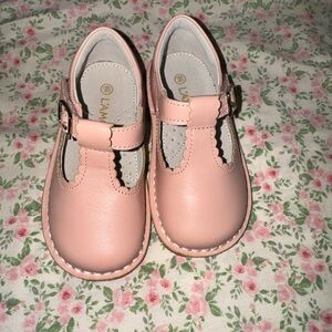 L'Amour Selina Scalloped T-Strap Mary Jane Dress Shoes